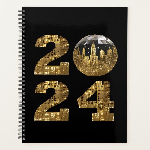 2024 New Year_Gold_Ball_NYC Gold_ Planner