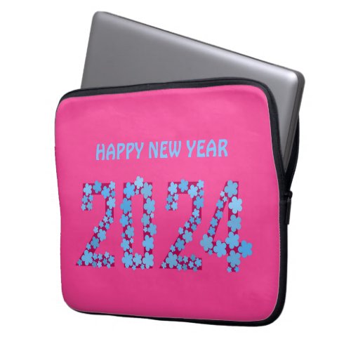 2024 NEW YEAR GREETING FOR MOM DAD SISTER BROTHER LAPTOP SLEEVE