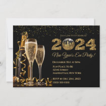2024 New Year's Eve Party-Ball-NYC- Invitation