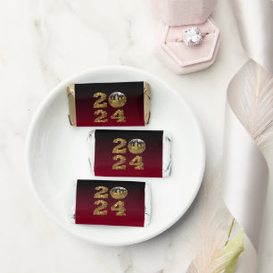 2024 New Year's Eve Party Favors- Hershey's Miniatures