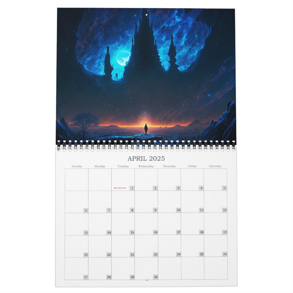 Discover Nightscapes Surreal Landscape 2024 Calendar