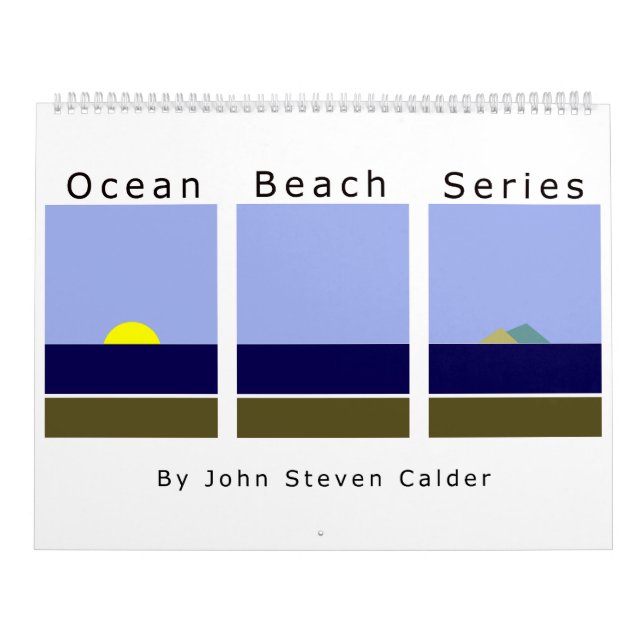 2024 Ocean Beach Series Calendar (Cover)