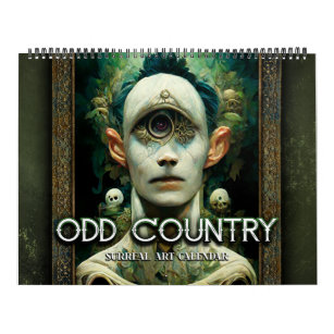 2024 Odd Country 1 Surreal Art Calendar