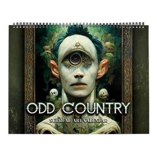 2024 Odd Country 1 Surreal Art Calendar