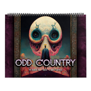 2024 Odd Country 2 Surreal Art Calendar