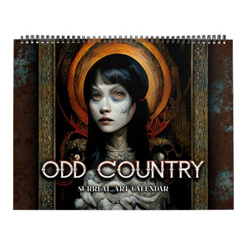 2024 Odd Country 3 Surreal Art Calendar