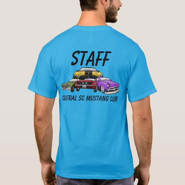 2024 Official CSCMC Car Show Staff T-Shirt (Back)