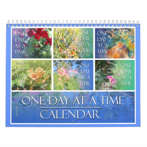 2024 One Day at a Time ODAT Floral Calendar