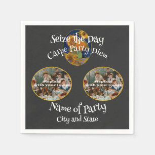 2024 Party Celebration Holiday Dinner Cruise Ship Napkins