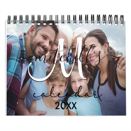 2024 Personalized family multi photo Calendar