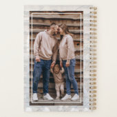 2024 Personalized Family Photo Memory  Planner (Back)
