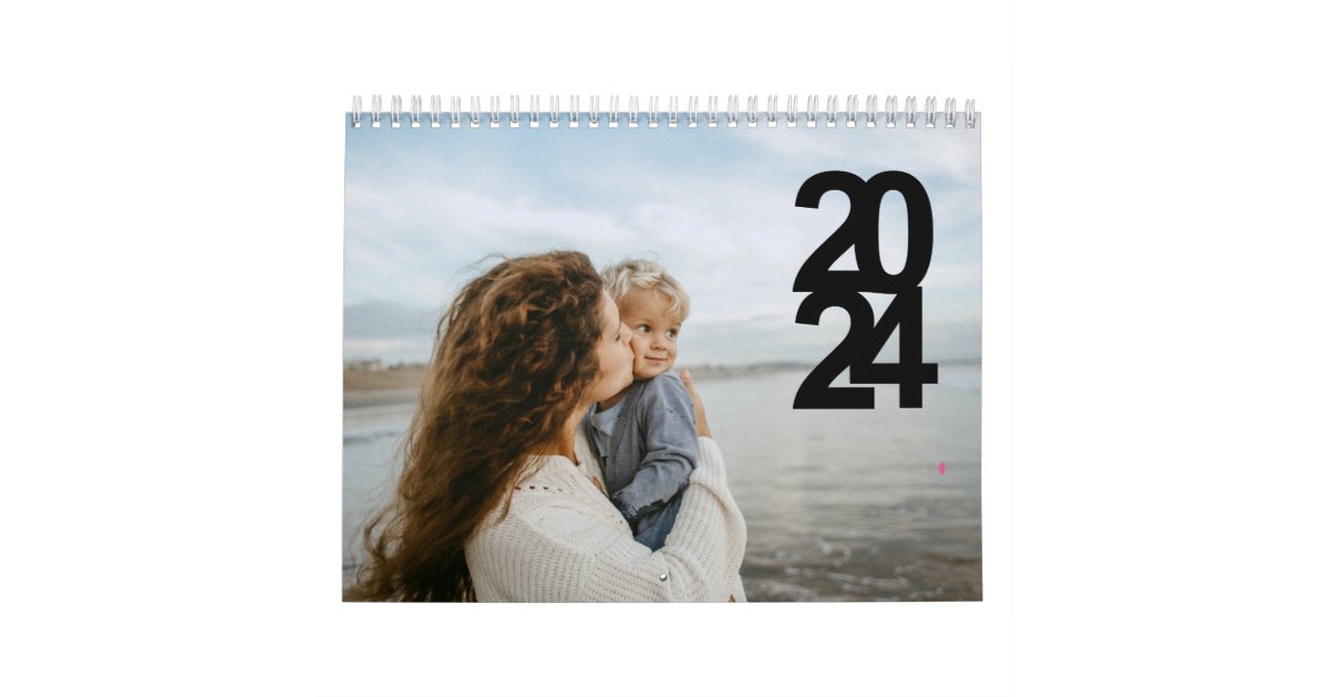 2024 Personalized Photo Calendar Zazzle