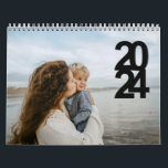 2024 Personalized Photo Calendar<br><div class="desc">This 2024 personalized photo calendar comes with space for 12 photos. Perfect holiday gift for family to showcase photos from a vacation or a recap of the year.</div>
