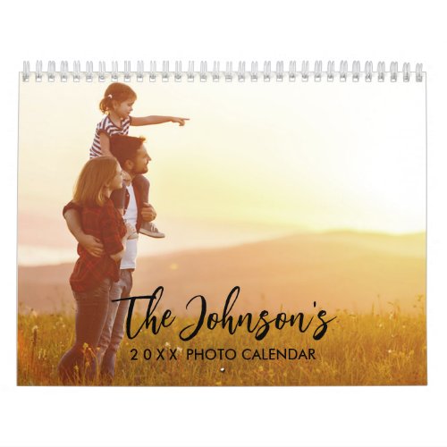 2024 Personalized Photo Calendar 