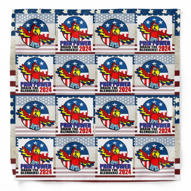 2024 Phin Power Bandana (Front)