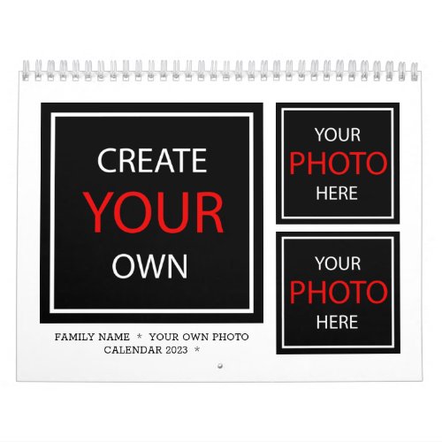 2024 Photo Calendar  Create Your Own personalized