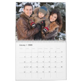 2024 Photo Calendar Custom Title and 13 Photos (Jan 2025)