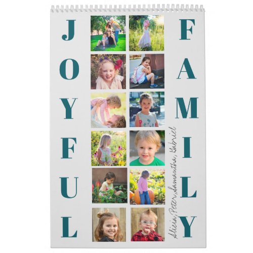 2024 photo collage family simple create your own c calendar
