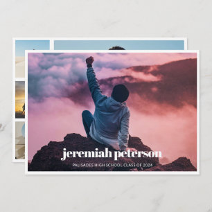 2024 Photo Collage Graduation Announcement