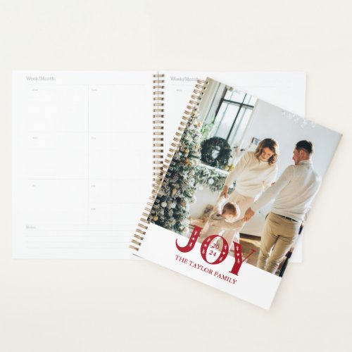  2024 Photo JOY Create Your Own Family  Planner