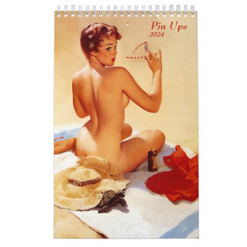 2024 Pin Up Calendar