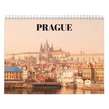2024 Prague Calendar by sunbuds at Zazzle