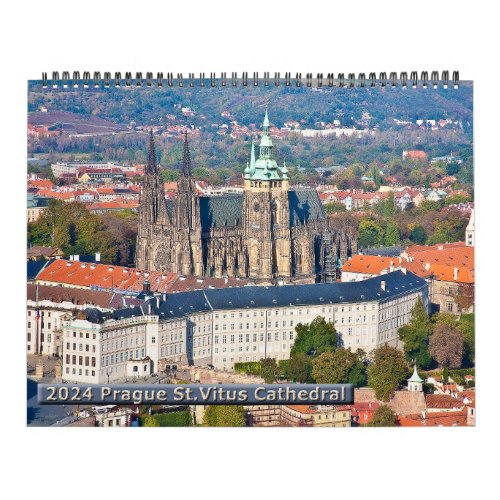 2024 Prague _ St Vitus Cathedral Calendar