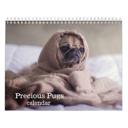 2024 Precious Pugs Calendar