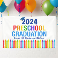 2024 Preschool Graduation Customizable School