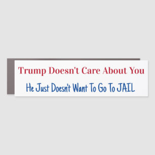 2024 Presidential Election Bumper Sticker Car Magnet