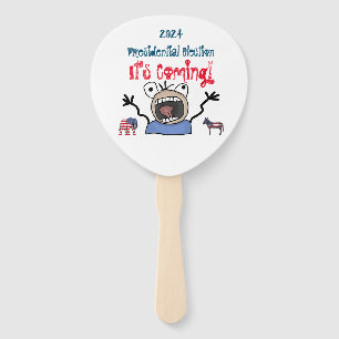 2024 Presidential Election, It's Coming! Hand Fan
