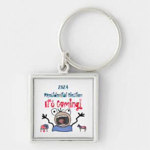 2024 Presidential Election, It's Coming! Keychain