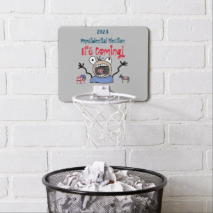 2024 Presidential Election, It's Coming! Mini Basketball Hoop