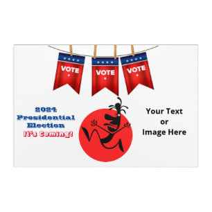 2024 Presidential Election, Running Man Edition Acrylic Print