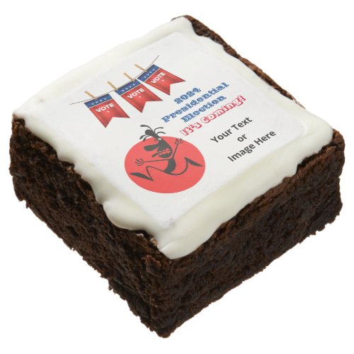 2024 Presidential Election Running Man Edition Brownie