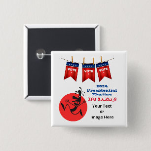 2024 Presidential Election, Running Man Edition Button