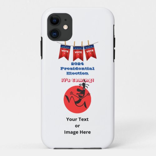 2024 Presidential Election Running Man Edition iPhone 11 Case