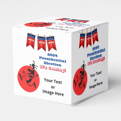 2024 Presidential Election Running Man Edition Favor Boxes