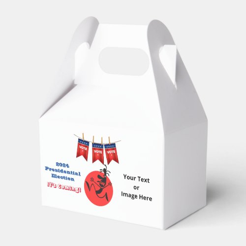 2024 Presidential Election Running Man Edition Favor Boxes