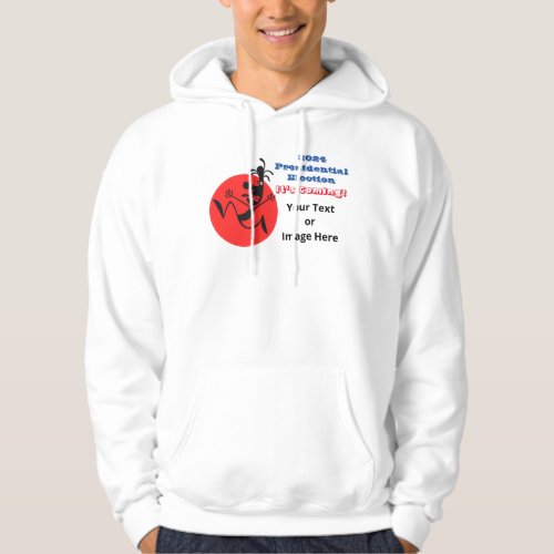 2024 Presidential Election Running Man Edition Hoodie