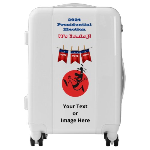 2024 Presidential Election Running Man Edition Luggage