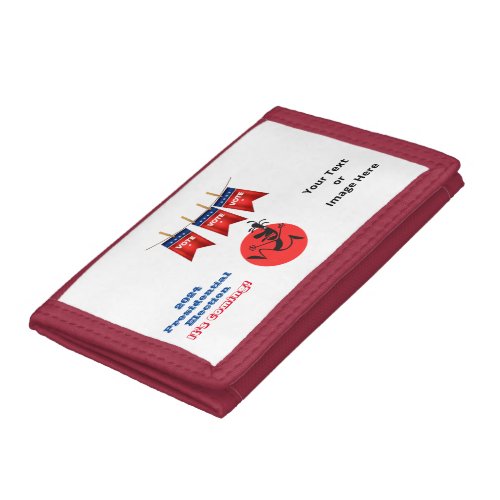 2024 Presidential Election Running Man Edition Trifold Wallet