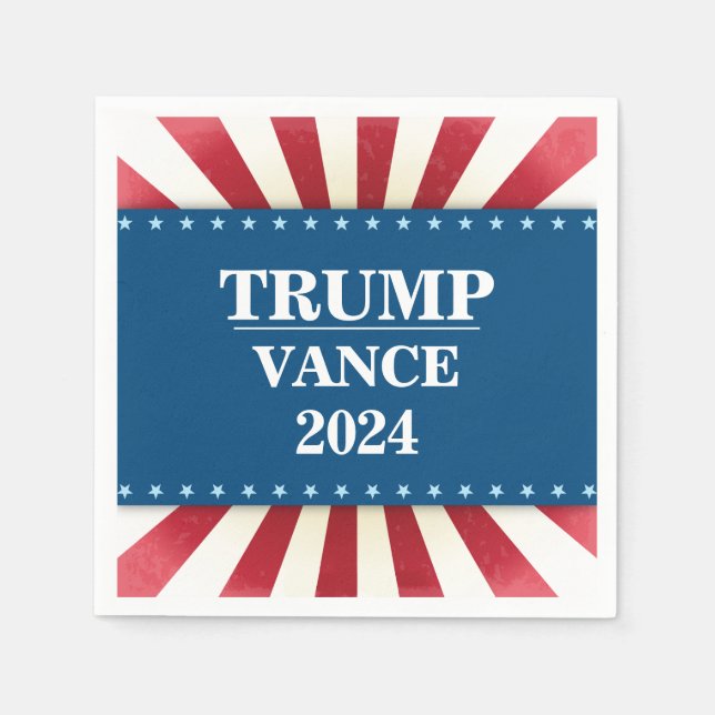 2024 Presidential Election Trump Vance Napkins (Front)