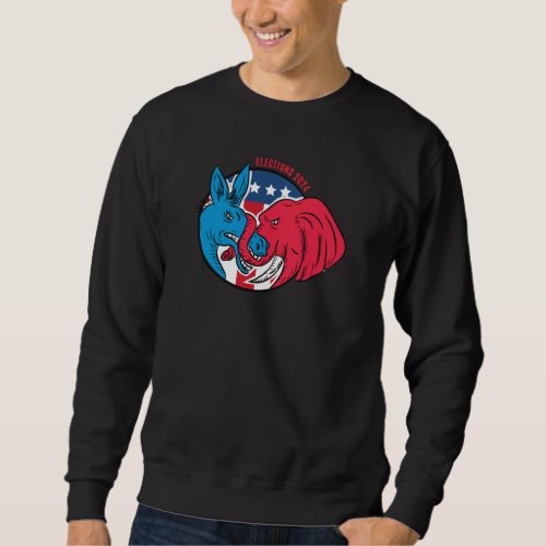 2024 Presidential Elections  American Politics Sweatshirt