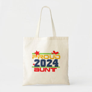 2024 Proud Aunt Tote Bags