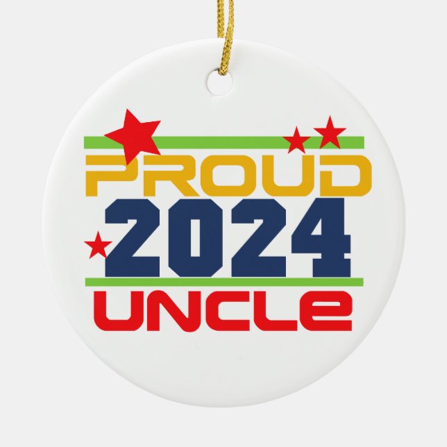 2024 Proud Uncle Ornament (Front)