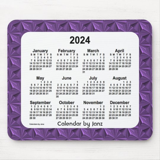 2024 Purple Diamonds Calendar By Janz Mouse Pad Zazzle 2024 Purple Diamonds Calendar By Janz Mouse Pad Zazzle