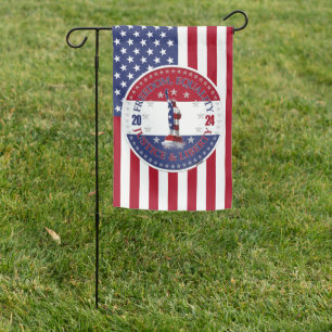 2024 Red Blue Freedom, Equality, Justice Liberty S Garden Flag