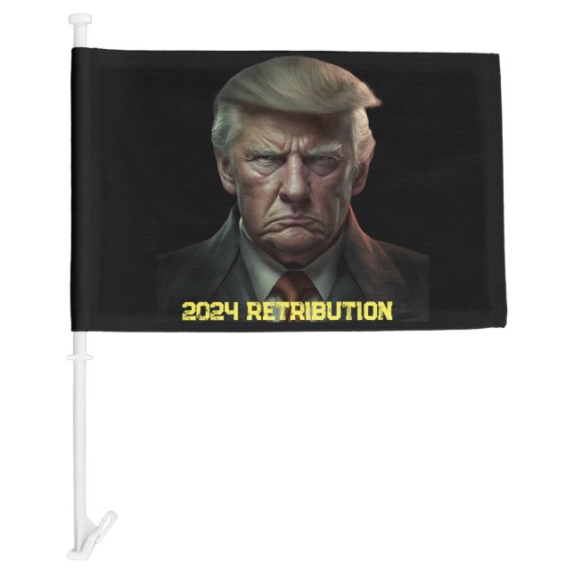 2024 Retribution Car Flag (Front)