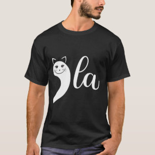 2024 Retro Cat Comma La Kamala Harris For Presiden T-Shirt